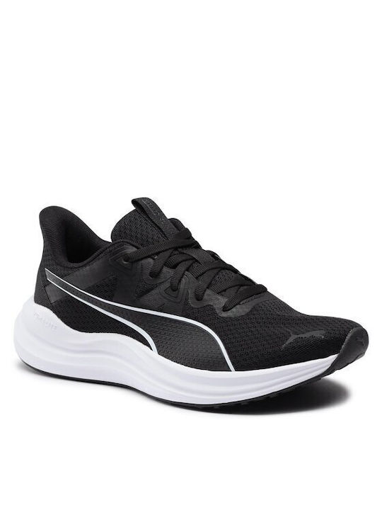 Puma Αθλητικά Παιδικά Παπούτσια Running Reflect Lite Jr Μαύρα