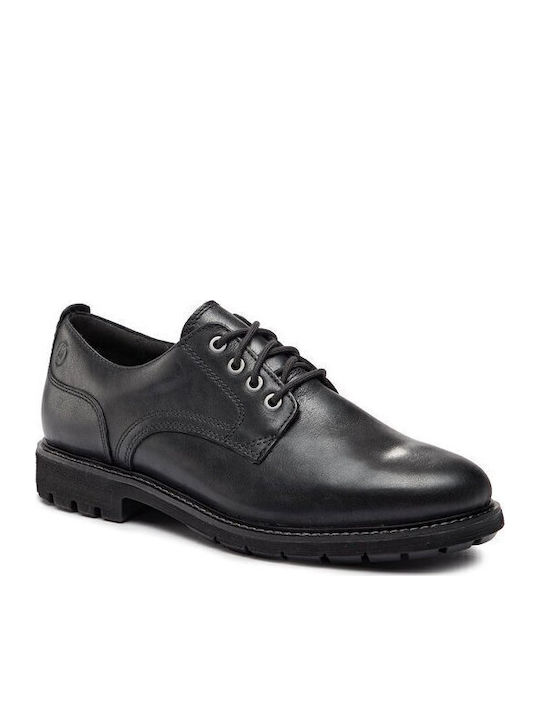 Clarks Batcombe Tie Δερμάτινα Ανδρικά Casual Πα...