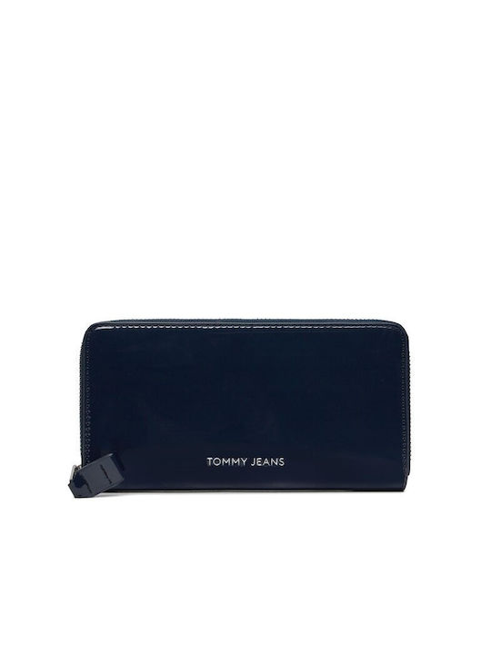 Tommy Hilfiger Tjw Μεγάλο Γυναικείο Πορτοφόλι Navy Μπλε