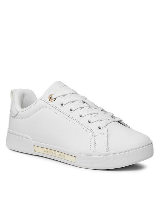 Tommy Hilfiger Court Femei Sneakers Alb FW0FW07634-YBS