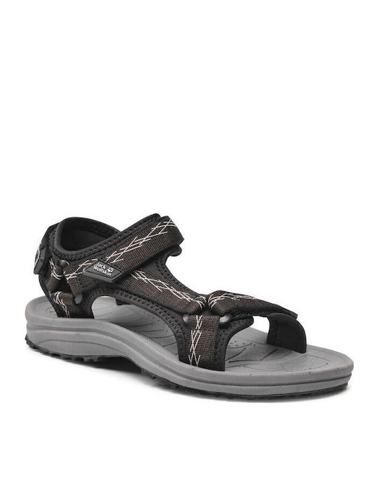 Breaker Women's Flat Sandals Sporty in Black Color