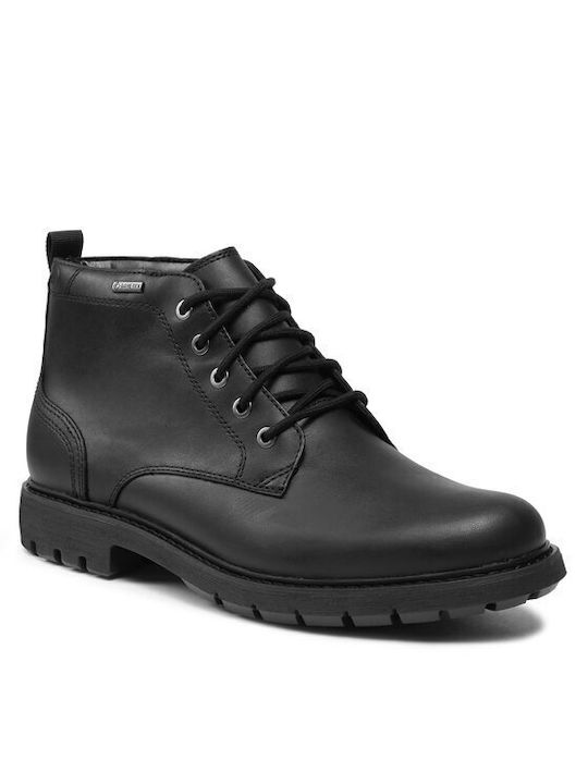 Clarks Batcombe Schwarz Herrenstiefel