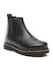Highwood Leder Chelsea Herrenstiefel Schwarz