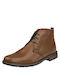 Fentini Men's Leather Boots Tabac Brown