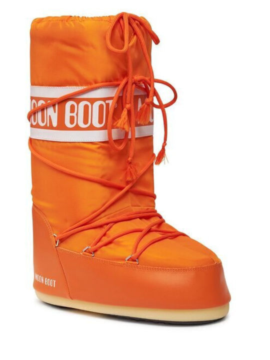 Moon Boot Icon Nylon Γυναικείες Μπότες Χιονιού ...