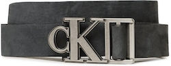 Calvin Klein Mono Women's Belt Gray