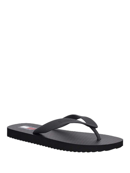 Tommy Hilfiger Herren Flip-Flops Schwarz