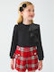 Abel & Lula Kids Blouse Long Sleeve Black.