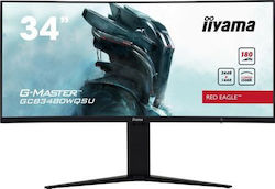 Iiyama G-Master GCB3480WQSU-B1 Ултраширок VA HDR (High Dynamic Range) Извити Монитор 34" QHD 3440x1440 180Hz