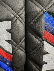 3Lines Μαξιλαράκια Ζώνης Αυτοκινήτου BMW M Μαύρα 2τμχ