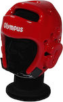 Olympus Sport Κάσκα Πυγμαχίας Ενηλίκων Aνοιχτού Τύπου Κόκκινη