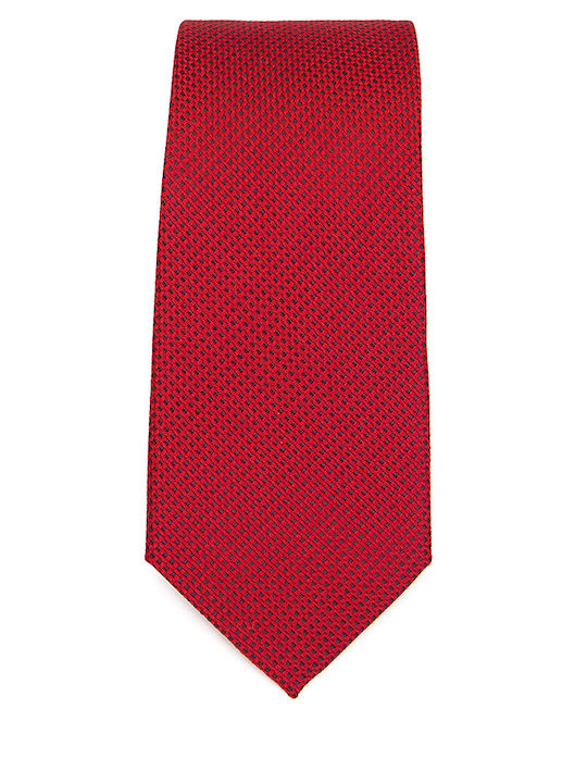 Donini Uomo Exclusive Herren Krawatte Synthetisch Gedruckt in Rot Farbe