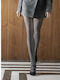 Women's Pantyhose 40 Den Graphite with Print