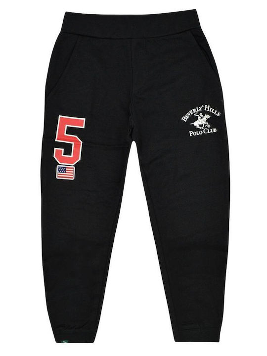 Beverly Hills Polo Club Kids Sweatpants Black