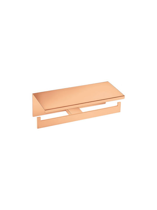 Sanco De perete Suport de hârtie Rose Gold Polished