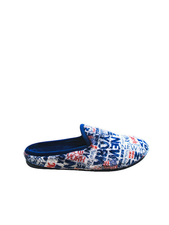 Medies Men's Slipper Blue