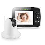 Wireless Baby Monitor with Camera & Screen 3,5" & Two-Way Communication