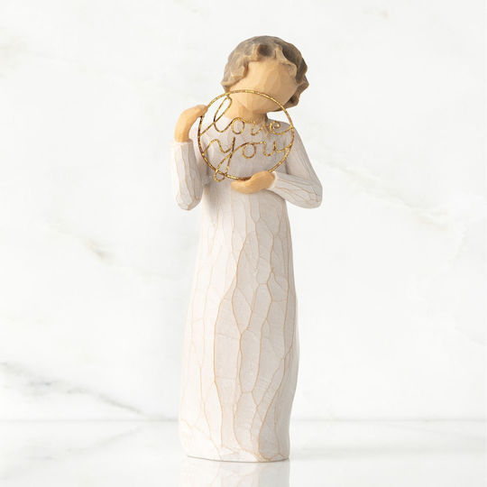 Willow Tree Διακοσμητική Φιγούρα Πολυρητίνης "love You" 3x3x13cm
