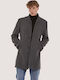 Ανδρικό Παλτό Γκρί.