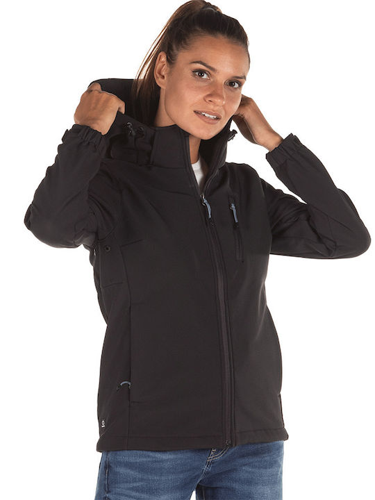 Emerson Μπουφάν Puffer Softshell Μαύρο