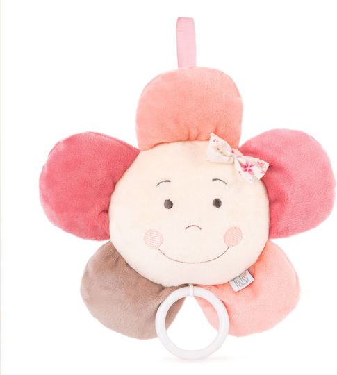Amek Toys Pendant Toy for Car with Music Rosy for 0++ Months