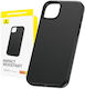 Baseus Fauxther Series Back Cover Σιλικόνης Μαύρο (iPhone 15 Plus)