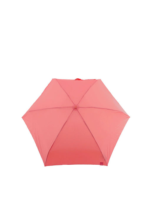 Clima Winddicht Regenschirm Kompakt Rot
