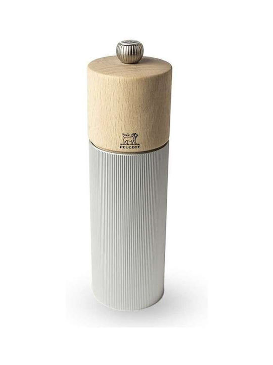 Peugeot Line Handbuch Gewürzmühlen Metallisch in Beige Farbe 18cm 1Stück