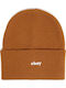 Karma Beanie Unisex Σκούφος Πλεκτός Μουσταρδί