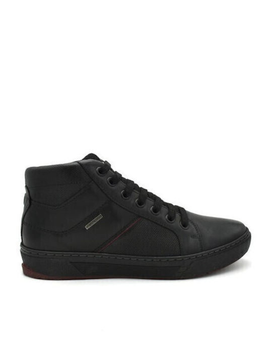 Piele Negru Ghete barbati