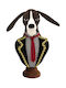 Lianos Christmas Plush Figure Doggy Brown Height 48cm 2pcs