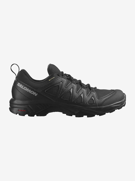 Salomon X Braze Men's Waterproof Hiking Shoes Gore-Tex Black