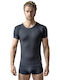 Men's Undershirt Short-sleeved Black