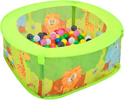 vidaXL Ball Pit Για Παιδιά Με 300 Μπάλες 75x75x32cm. Multicolored