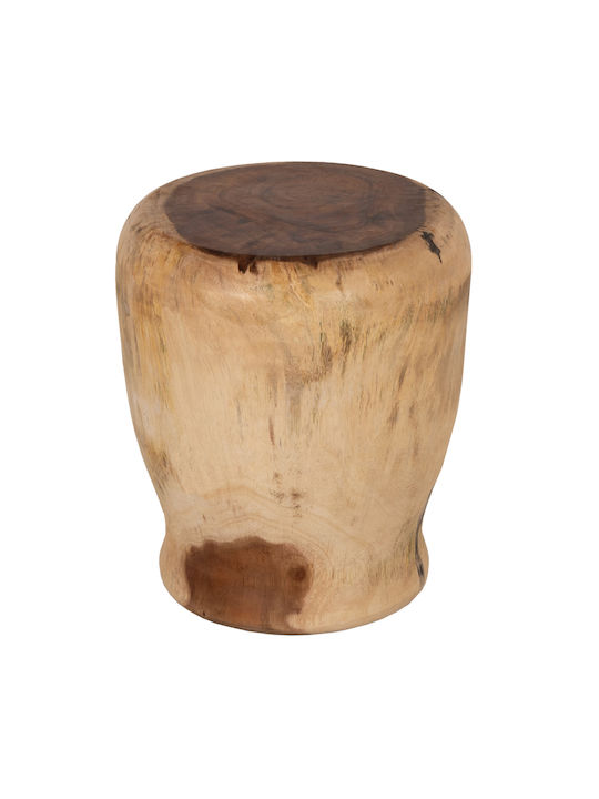 Stools For Living Room Wooden Natural Color 1pcs 40x40x45cm