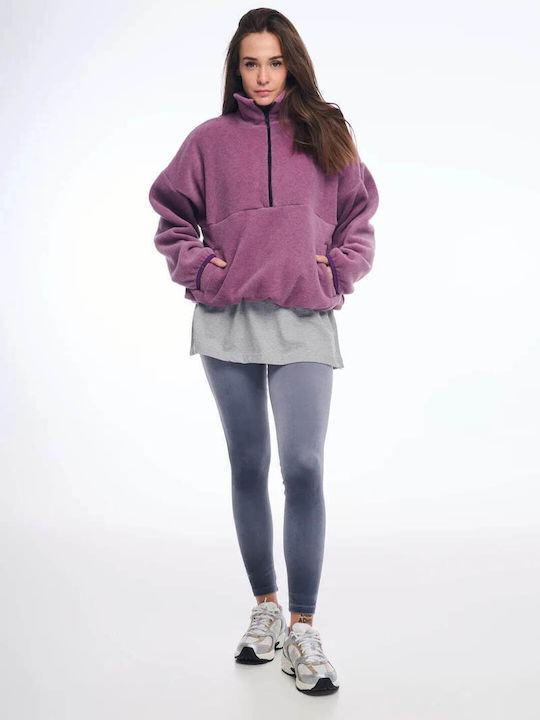Täglich Frauen Lang Leggings Gray