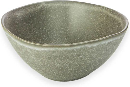 Viosarp Bol de Servire Rotund Ceramică Gri cu Diametru 15.5buc