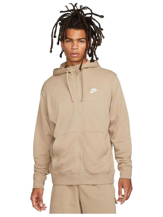 Nike Sportswear Ανδρική Φούτερ Ζακέτα με Κουκού...