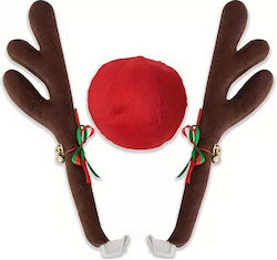 Reindeer Car Decoration Brown Reindeer Car Decoration Brown