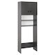 Dulap De Baie Mobilier Pentru Baie 64x29x181cm Albastru