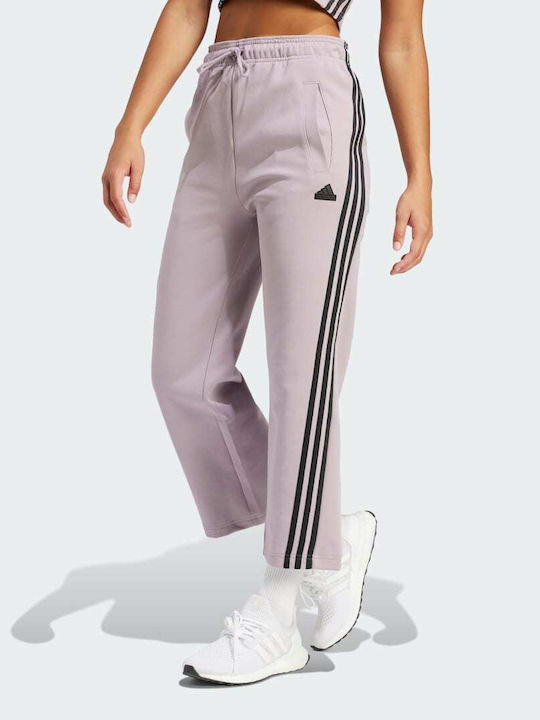 Adidas Παντελόνι Γυναικείας Φόρμας Μωβ