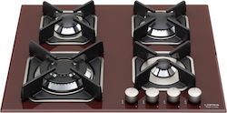 Lofra Mercurio Gas Cooktop Autonomous 62x51εκ.