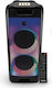 Karaoke Speaker with Wireless Microphone and Lighting Effects PartyDjoon 88 Black
