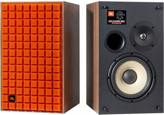 JBL L82 Classic MKII JBLL82MK2ORG Ζεύγος Ηχείων Hi-Fi Βιβλιοθήκης 150W 2 Δρόμων Πορτοκαλί