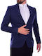 Vittorio Artist Men's Suit Slim Fit BLUE