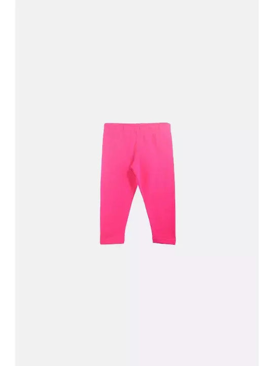 Joyce Set of Kids Long Leggings Fuchsia