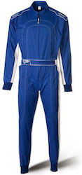 Speed Racewear Denver HS-2 Pentru bărbați Costum Pilot Kart Blue / White