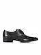 Fluchos Leder Herrenschuhe Schwarz