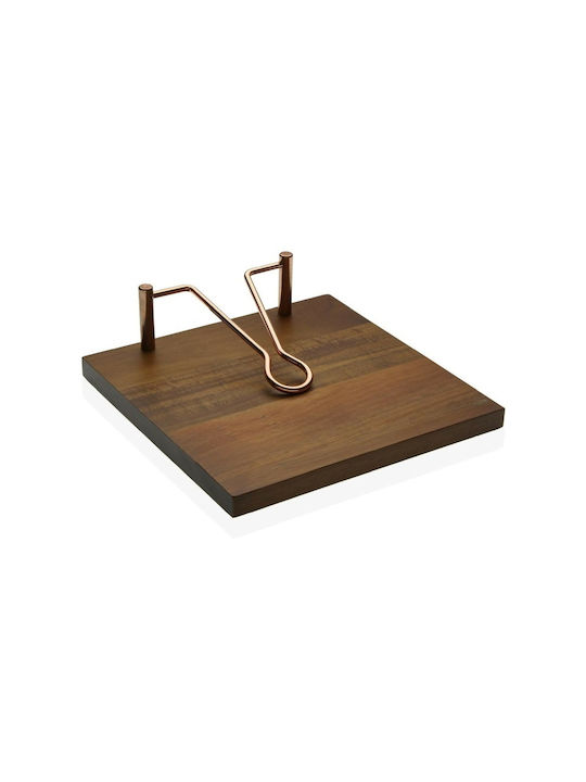 Versa Wooden Napkin Holder Brown 20x6x20cm 487065