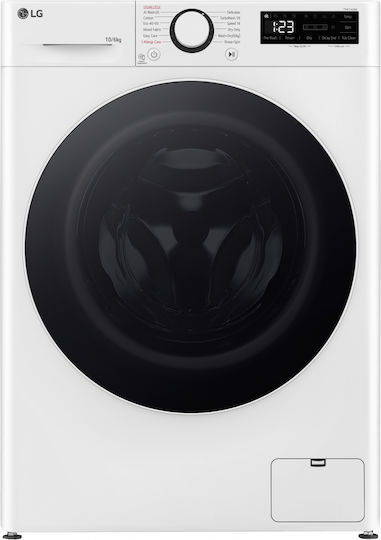 LG Πλυντήριο-Στεγνωτήριο Ρούχων 10kg/6kg Ατμού 1400 Στροφές